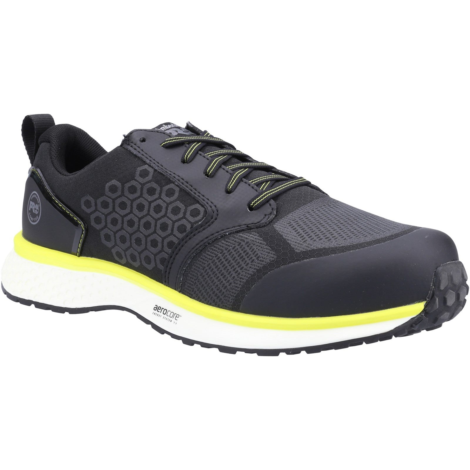 Reaxion Composite Safety Trainer - Black/Yellow