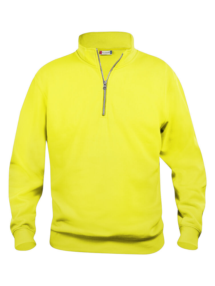 Basic Half Zip - visibility yellow