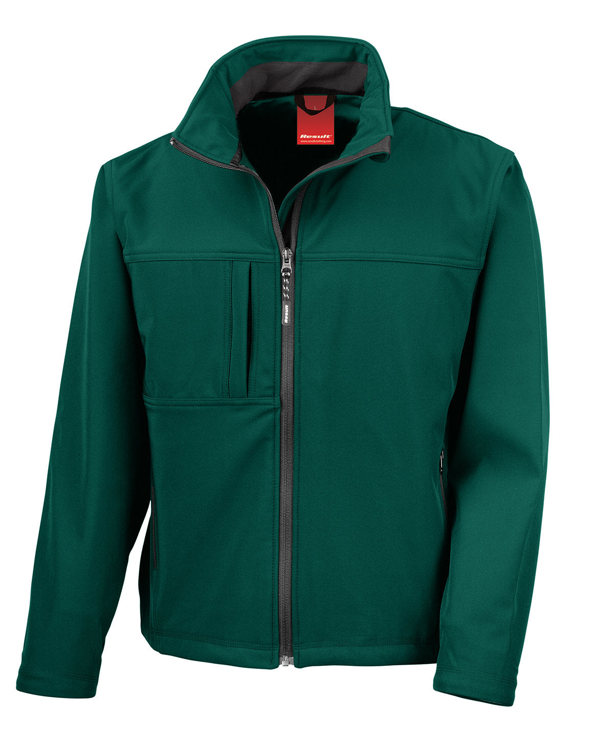 Classic softshell jacket - Bottle Green