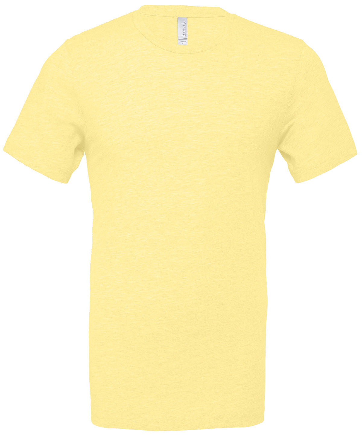 Unisex heather CVC short sleeve t-shirt - Heather French Vanilla