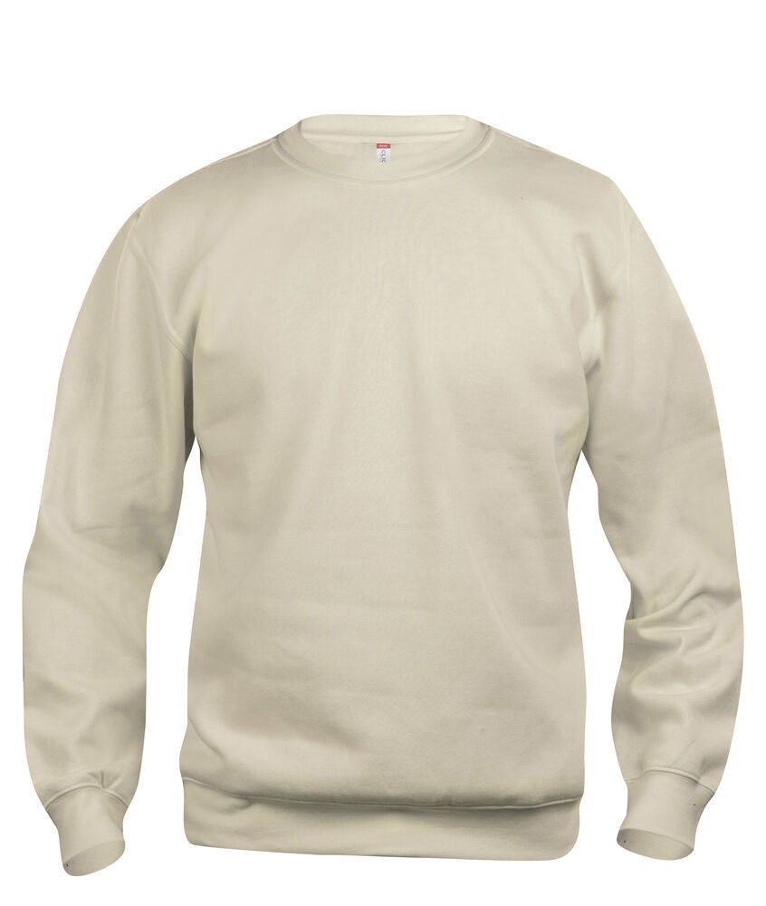Basic Roundneck Sweatshirt - Light Khaki