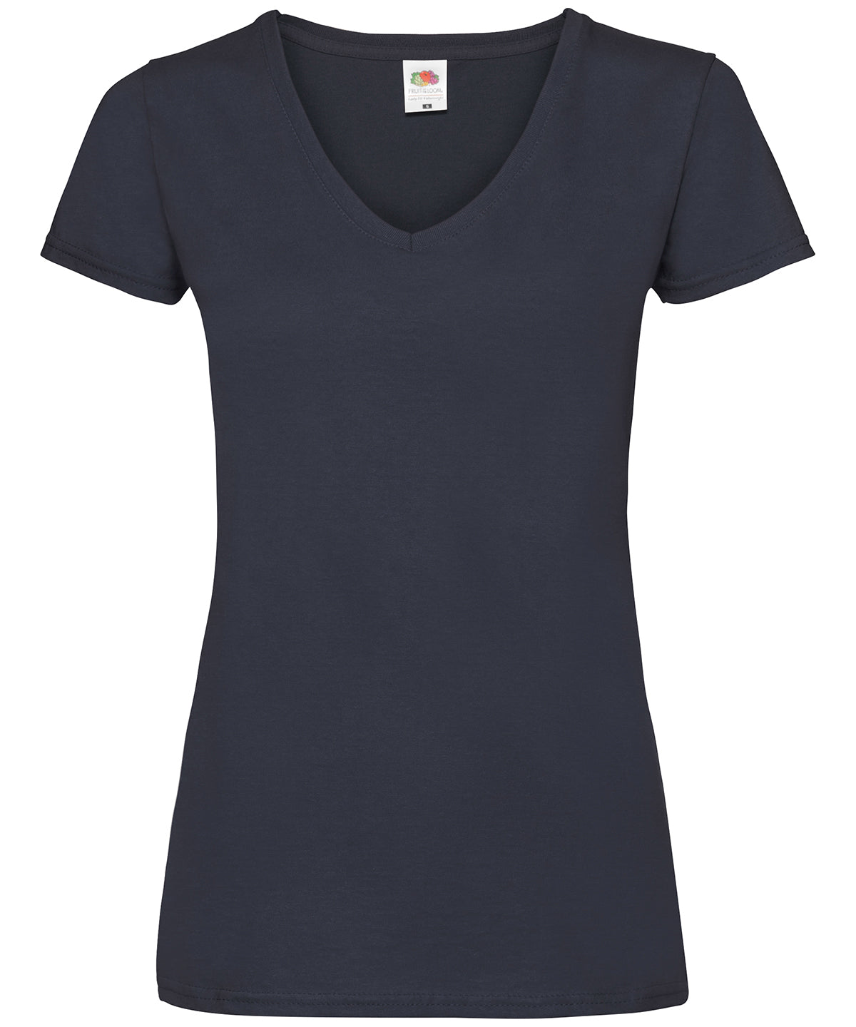 Women's valueweight v-neck T - Deep Navy