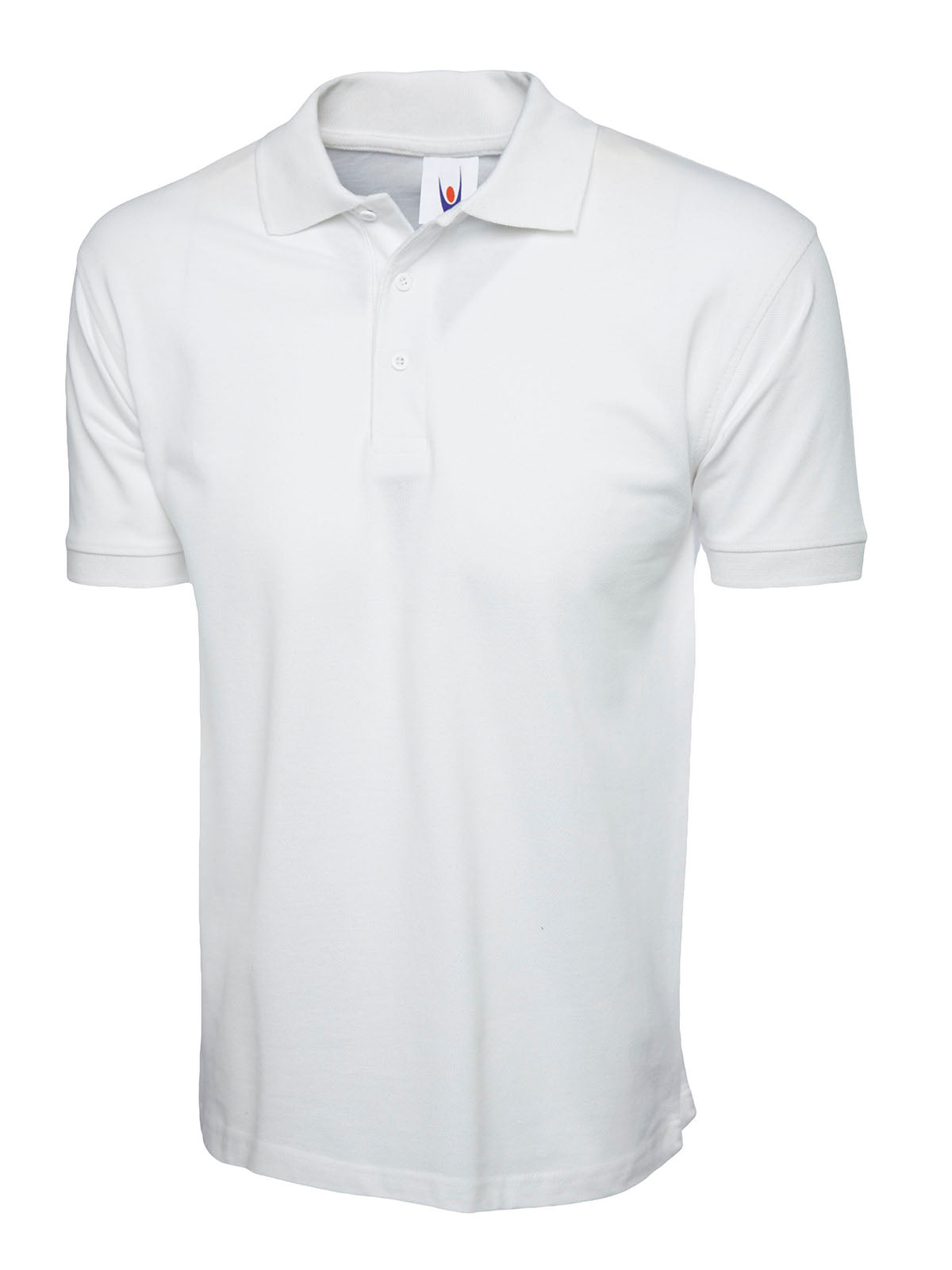 Cotton Rich Poloshirt - White