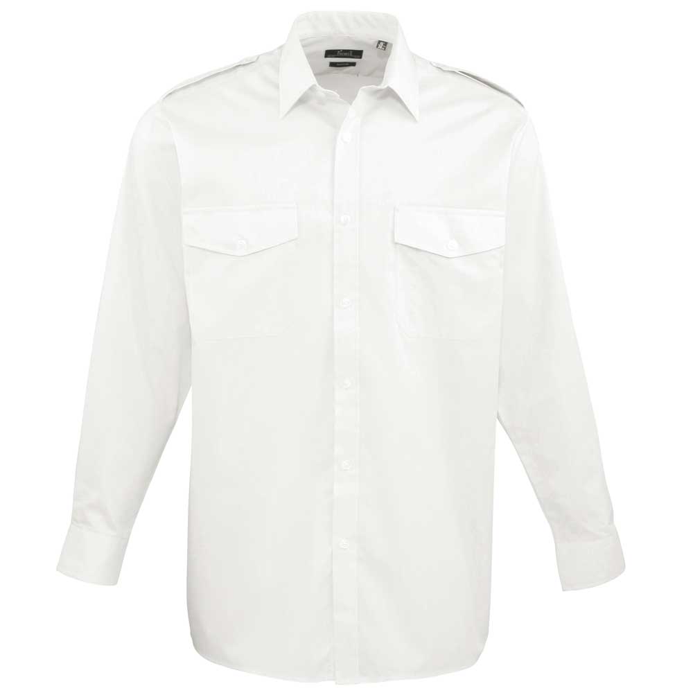 Premier Easycare Long Sleeve Pilot Shirt