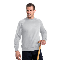Russell Mens Raglan Long Sleeve Crew Neck Sweatshirt