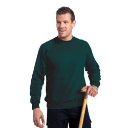 Russell Mens Raglan Long Sleeve Crew Neck Sweatshirt