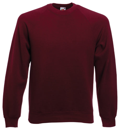 Fruit Of The Loom Raglan Sweatshirt