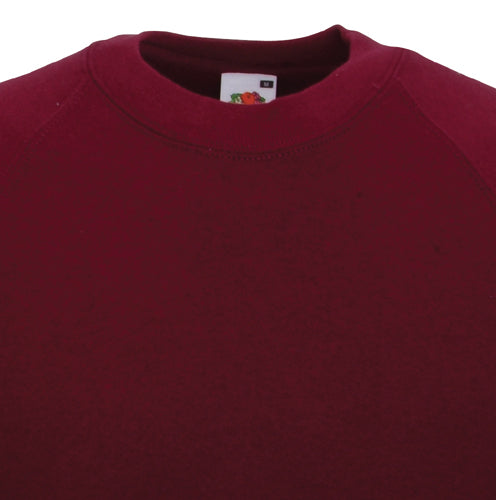Fruit Of The Loom Raglan Sweatshirt