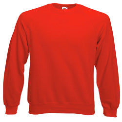 Fruit Of The Loom Raglan Sweatshirt