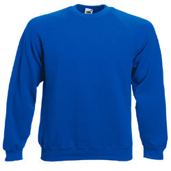 Fruit Of The Loom Raglan Sweatshirt