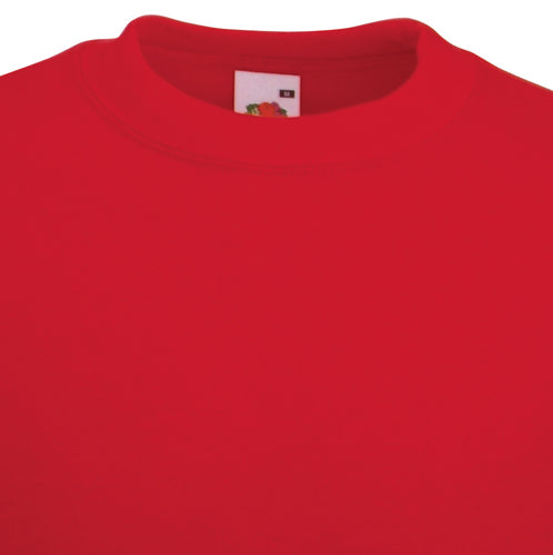 Fruit Of The Loom Set In Sleeve Sweatshirt