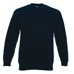Fruit Of The Loom Set In Sleeve Sweatshirt