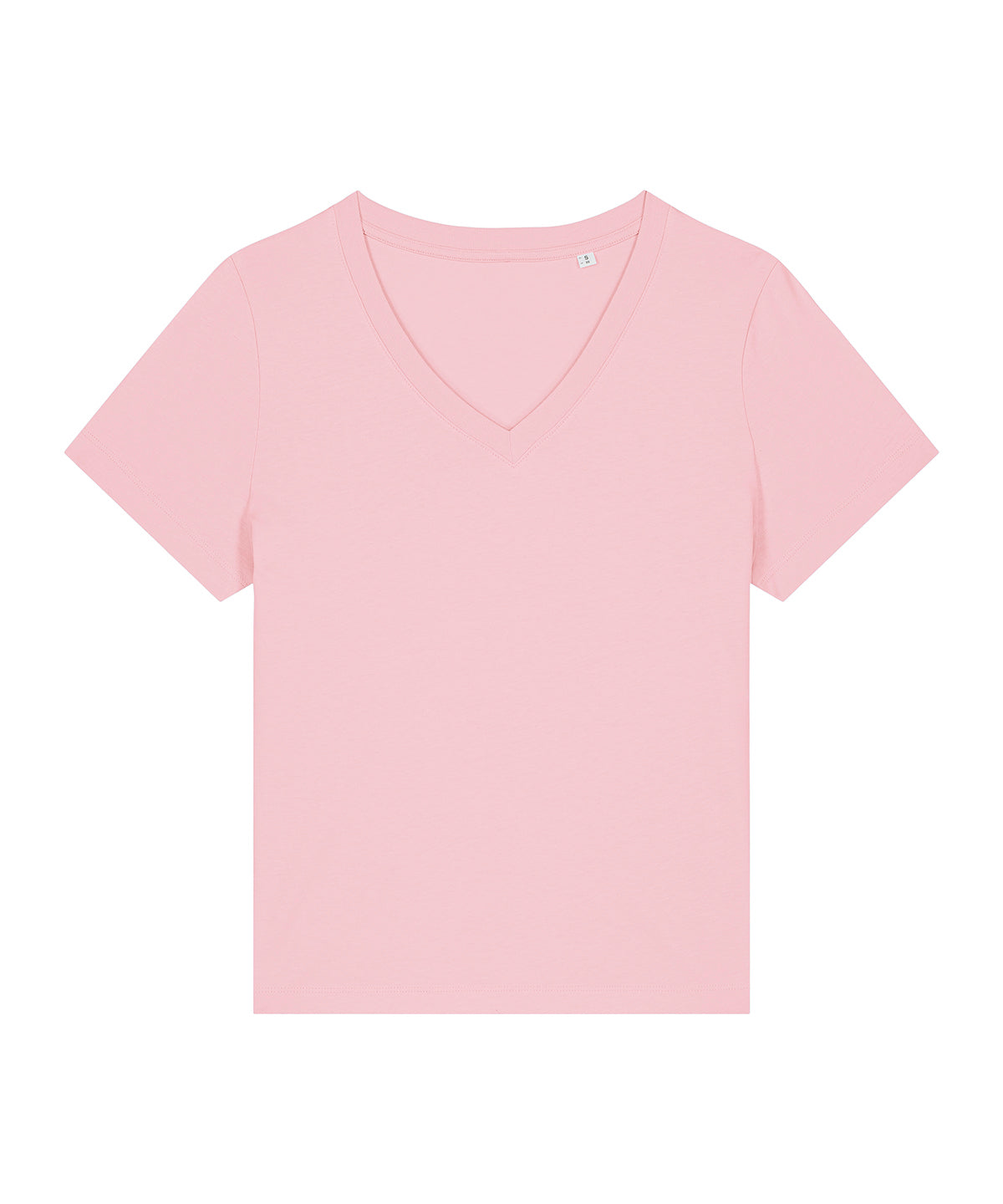 Women’s Stella Isla v-neck t-shirt (STTW176) - Cotton Pink