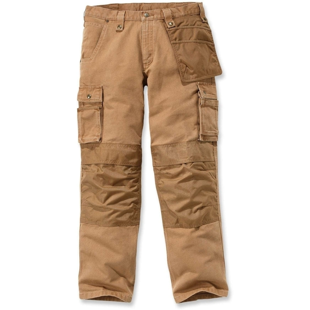 Carhartt Mens Washed Duck Multipocket Durable Cargo Pants Trousers