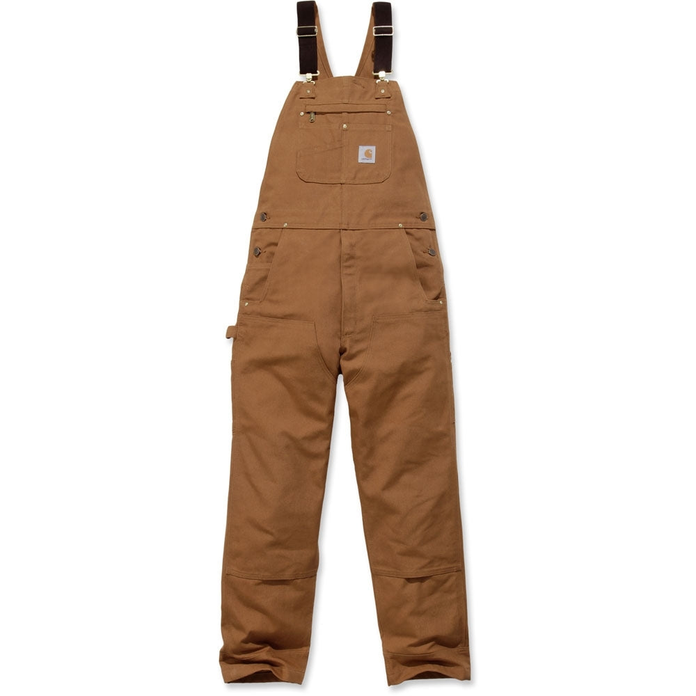 Carhartt Mens Cotton Triple Stitched Durable Bib Overalls