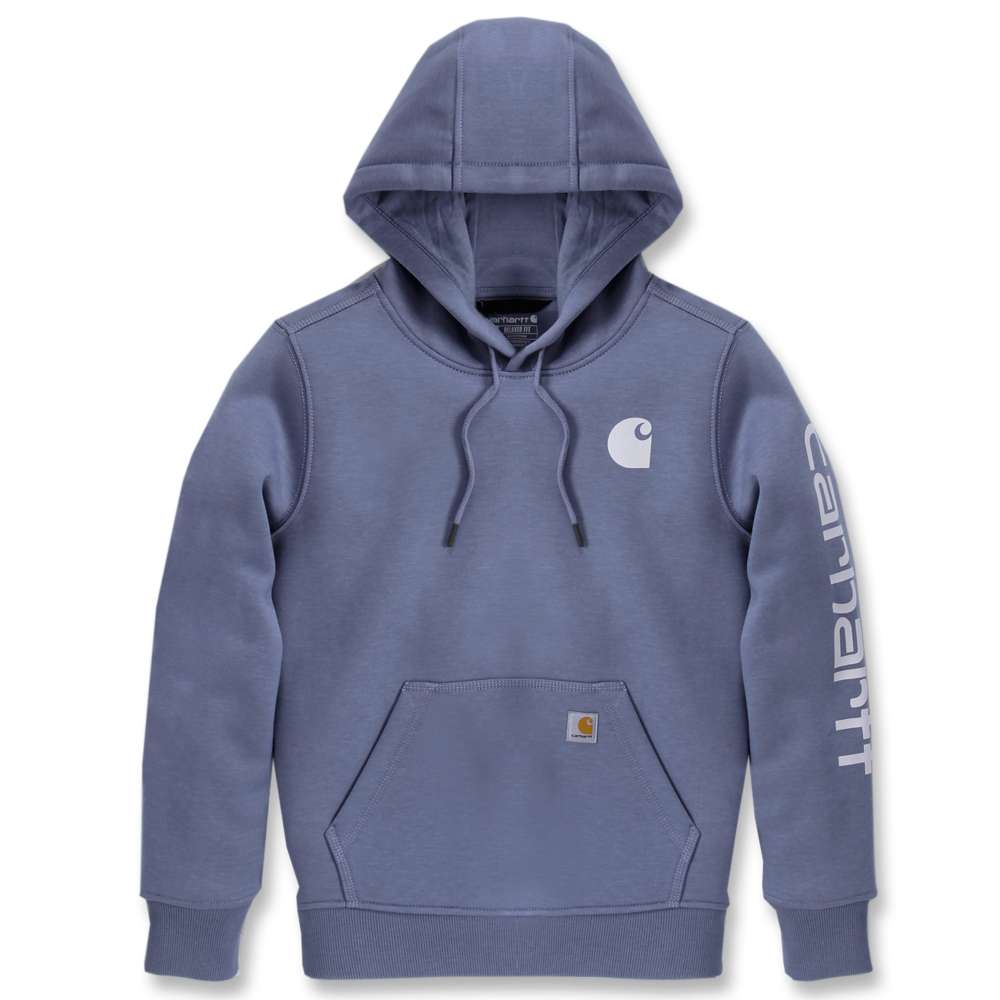 Carhartt Womens Clarksburg Pullover Hooded Logo Sweatshirt
