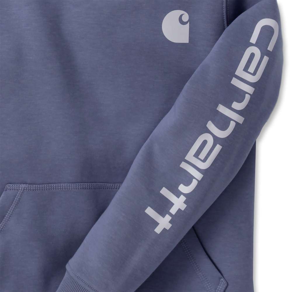 Carhartt Womens Clarksburg Pullover Hooded Logo Sweatshirt