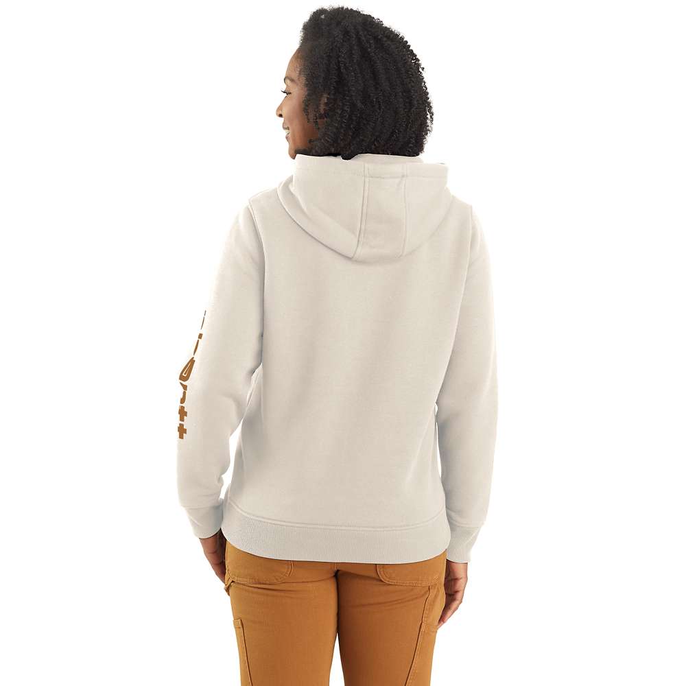 Carhartt Womens Clarksburg Pullover Hooded Logo Sweatshirt