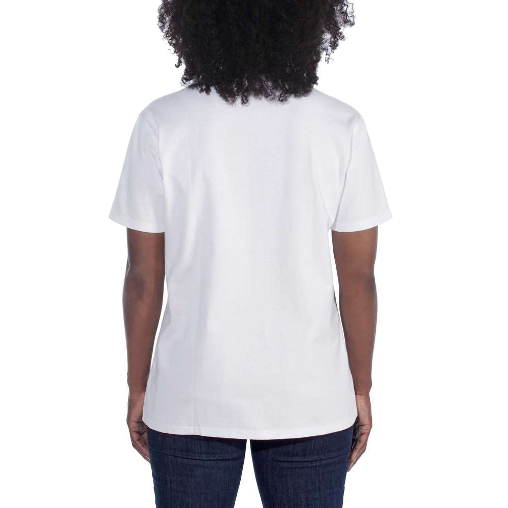 Carhartt Womens Pocket Workwear Ribknit Short Sleeve T-Shirt
