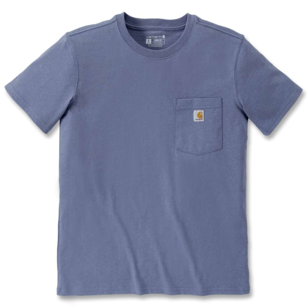 Carhartt Womens Pocket Workwear Ribknit Short Sleeve T-Shirt