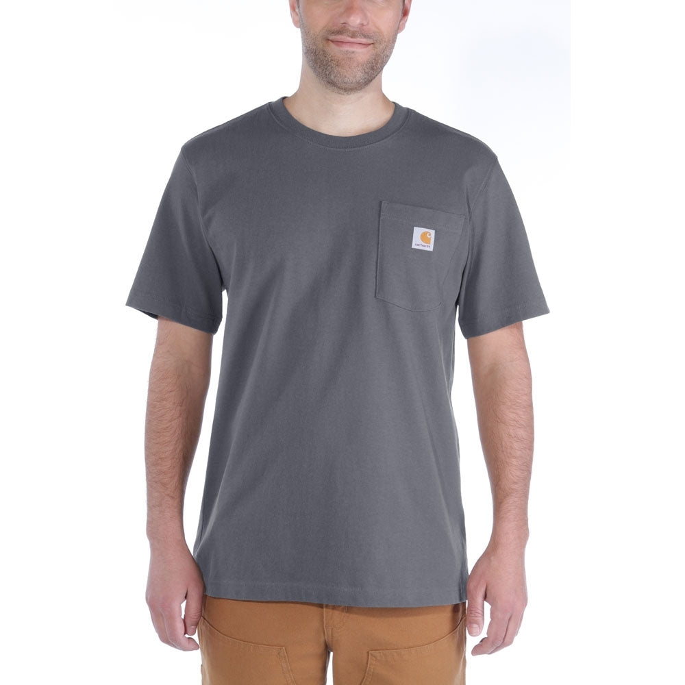 Carhartt Mens Work Pocket Short Sleeve Cotton T Shirt Tee