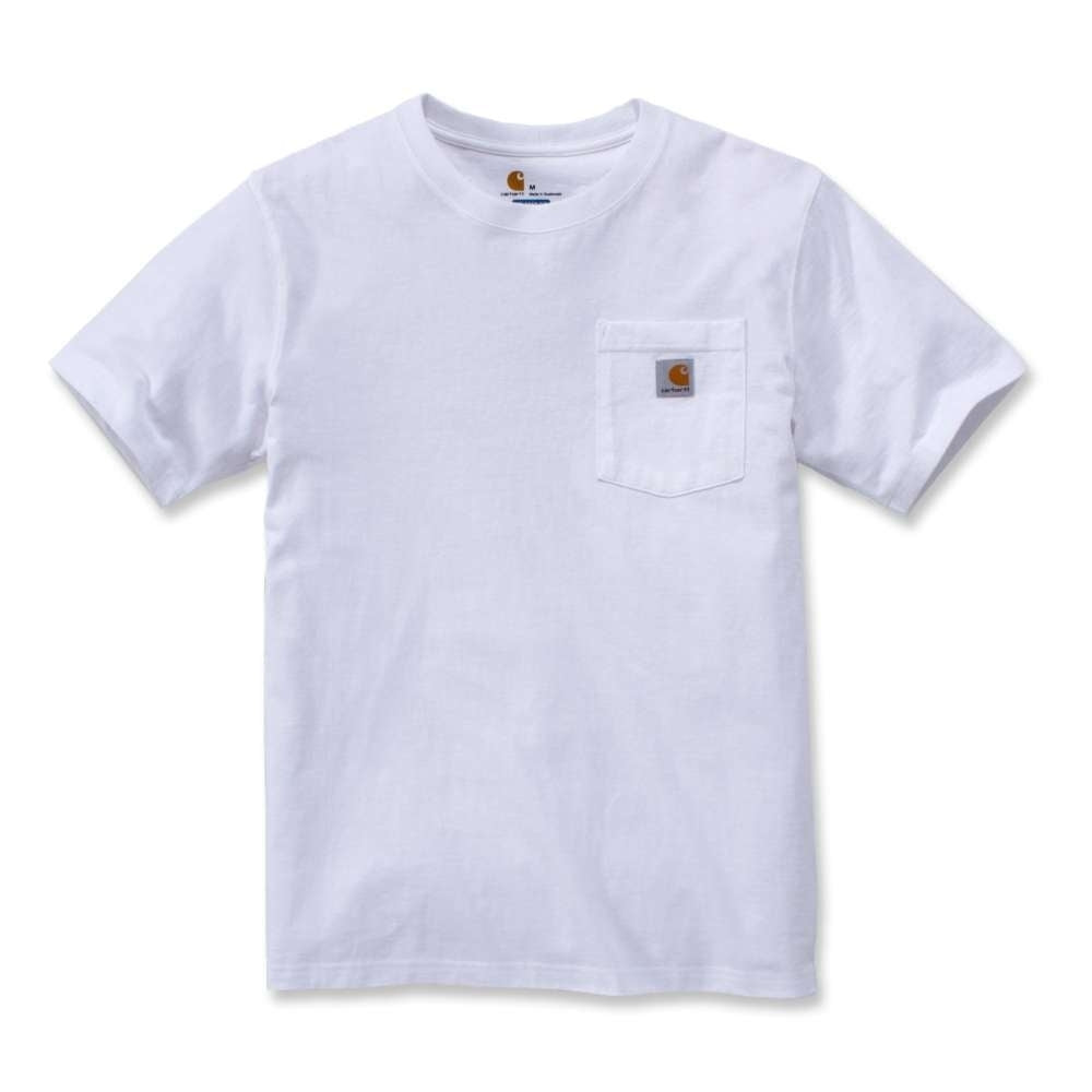 Carhartt Mens Work Pocket Short Sleeve Cotton T Shirt Tee