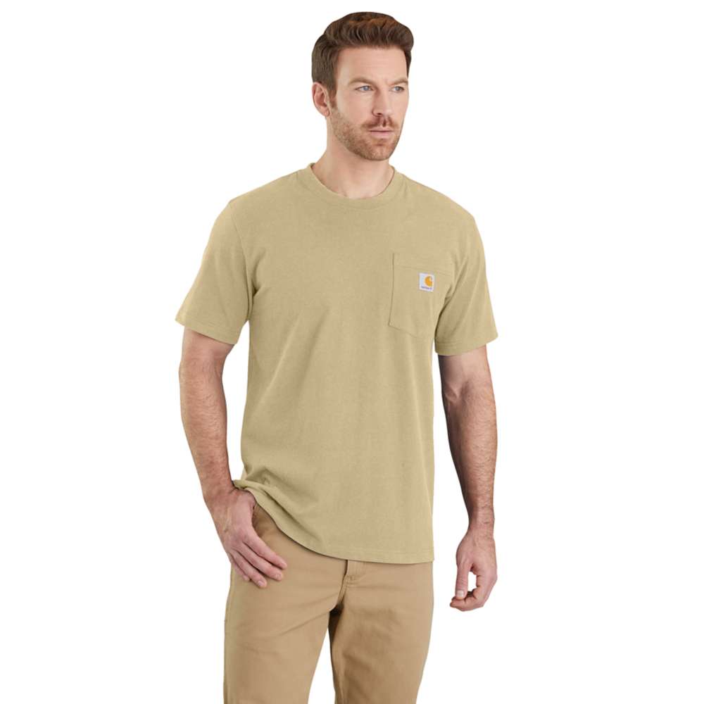 Carhartt Mens Work Pocket Short Sleeve Cotton T Shirt Tee