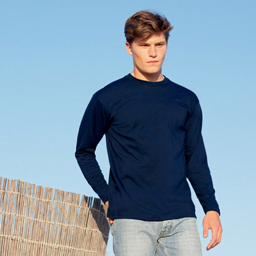 Fruit of the Loom Long Sleeve Value T Shirt