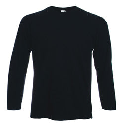 Fruit of the Loom Long Sleeve Value T Shirt