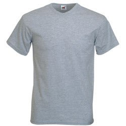 Fruit of the Loom High V-Neck Valueweight Cotton T Shirt