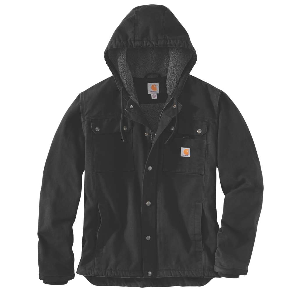 Carhartt Mens Bartlett Sherpa Lined Cotton Work Jacket