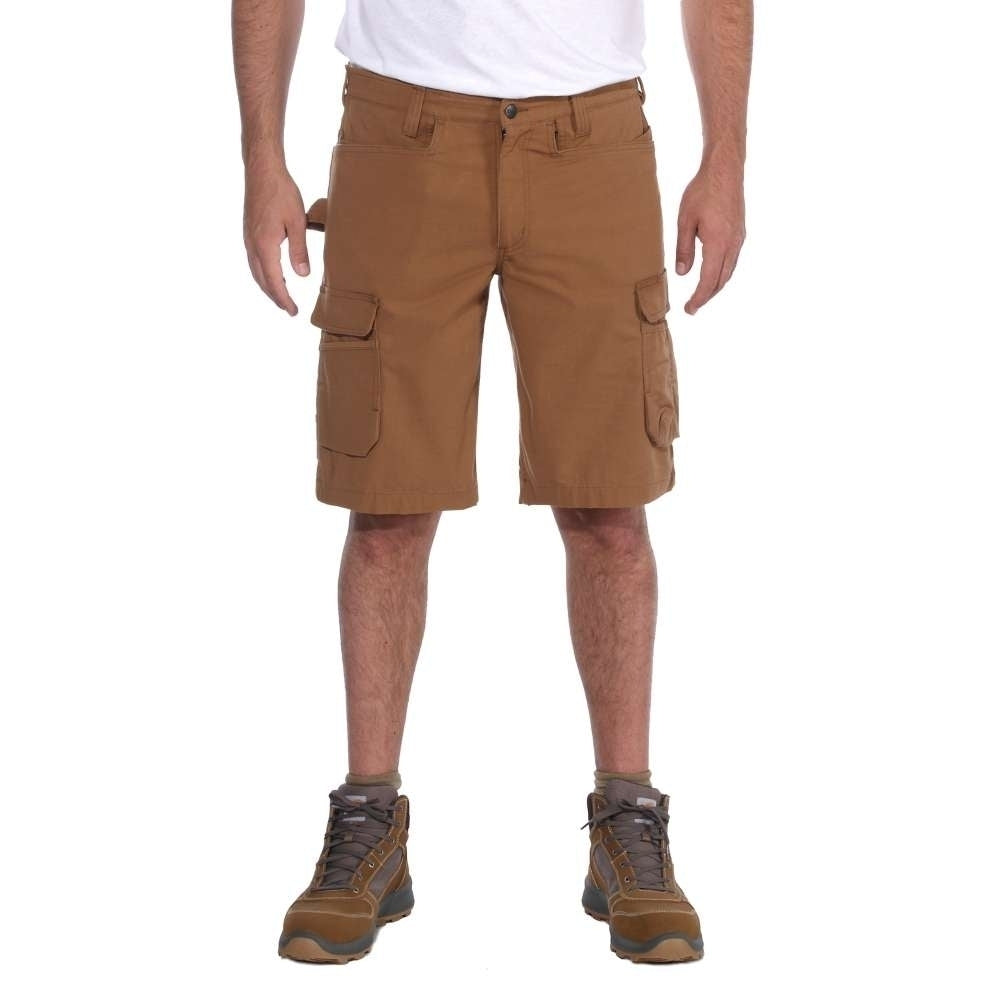 Carhartt Mens Steel Relaxed Fit Multipocket Cargo Shorts