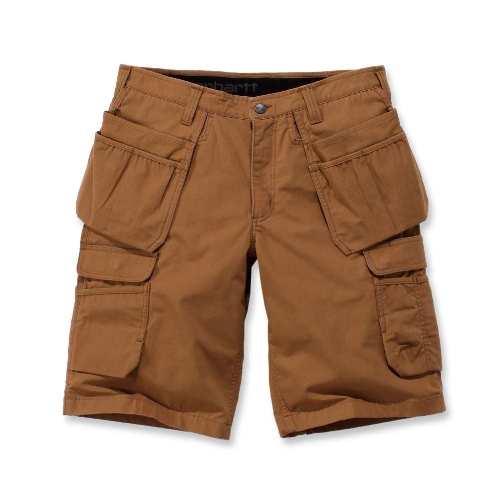 Carhartt Mens Steel Relaxed Fit Multipocket Cargo Shorts