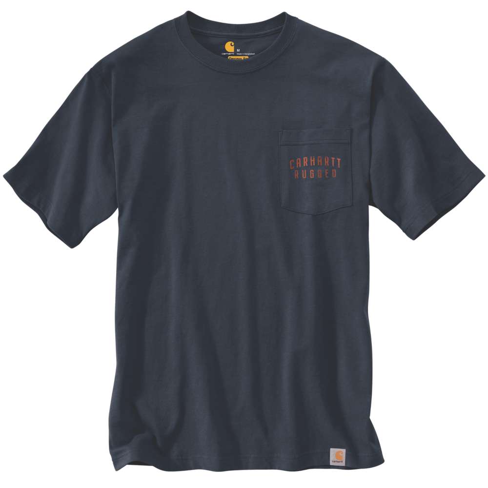 Carhartt Mens Workwear Back Short Sleeve Graphic T Shirt
