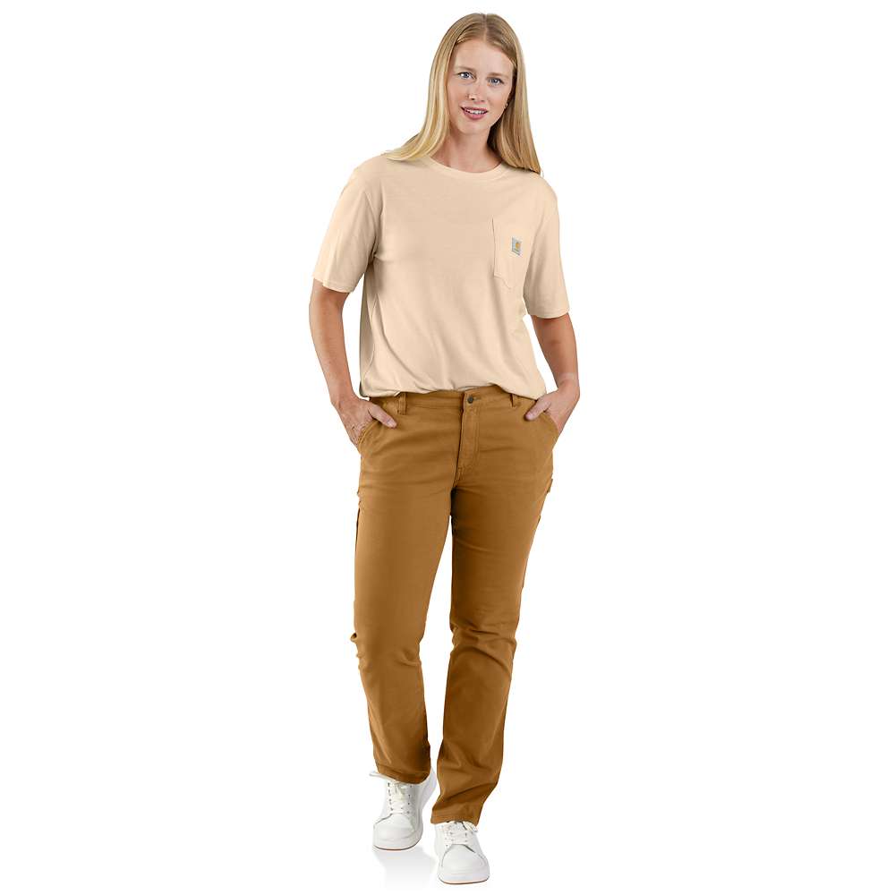Carhartt Womens Relaxed Fit Canvas Work Trousers
