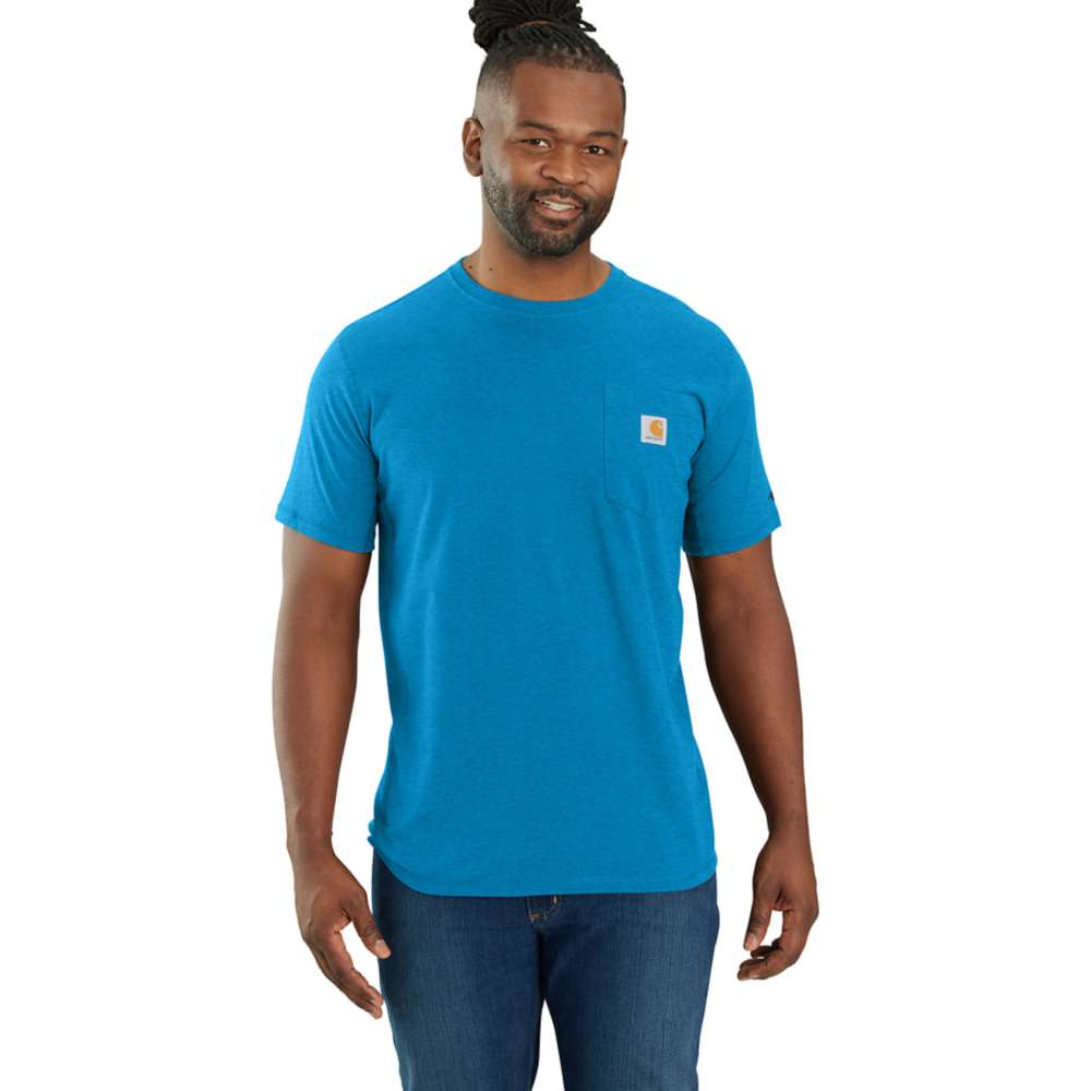 Carhartt Mens Force Pocket Short Sleeve T Shirt