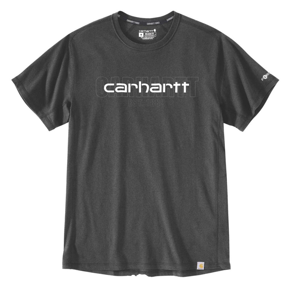 Carhartt Mens Force Short Sleeve Logo Graphic T Shirt