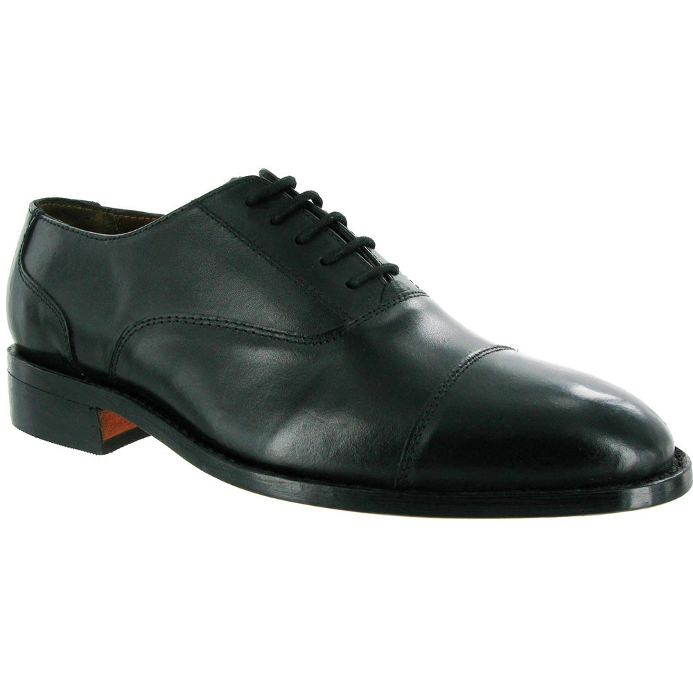 Amblers Mens James Lace Lined Leather Oxford Style Shoe Black