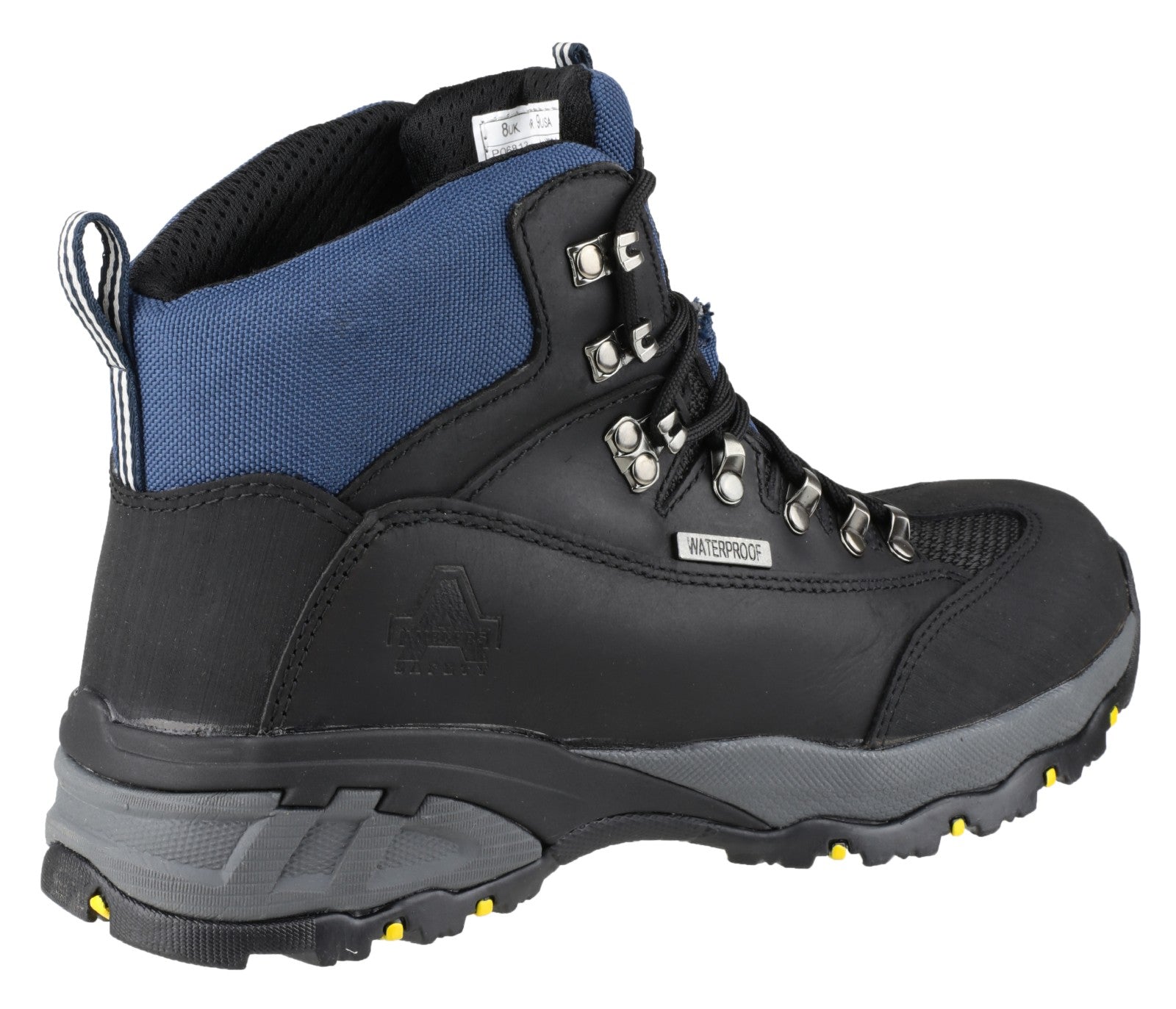 Amblers Safety Mens FS161 Leather Waterproof Safety Boots Black