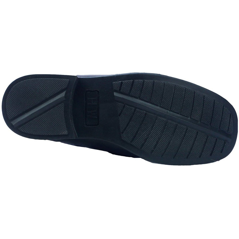 Amblers Mens Manchester Slip On Lined Leather Formal Loafer Black