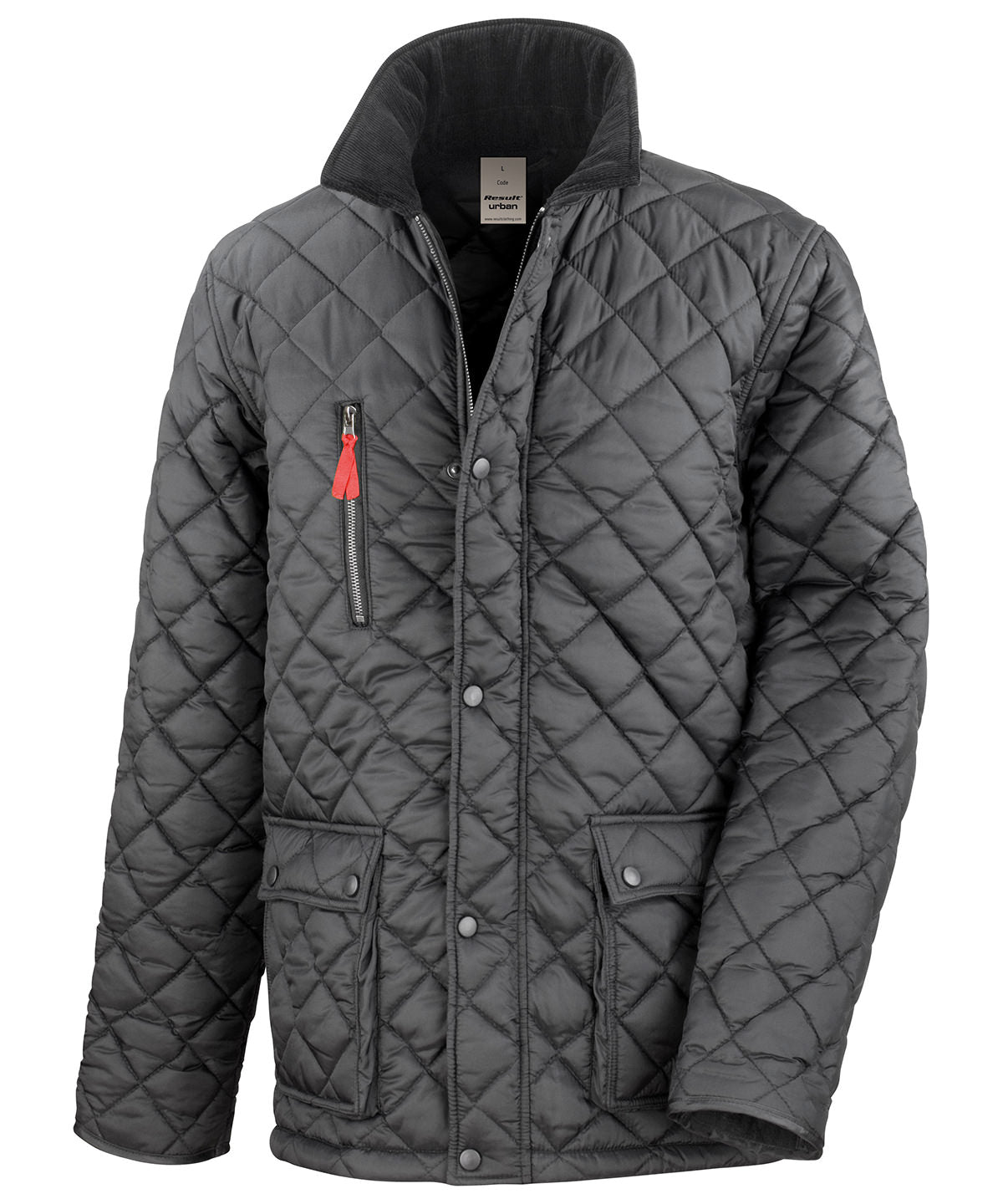 Urban Cheltenham Gold Jacket - Black