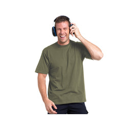 Russell Mens Silver Label Crew Neck Cotton T Shirt