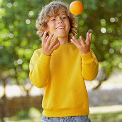Fruit of the Loom Kids Set In Sweatshirt