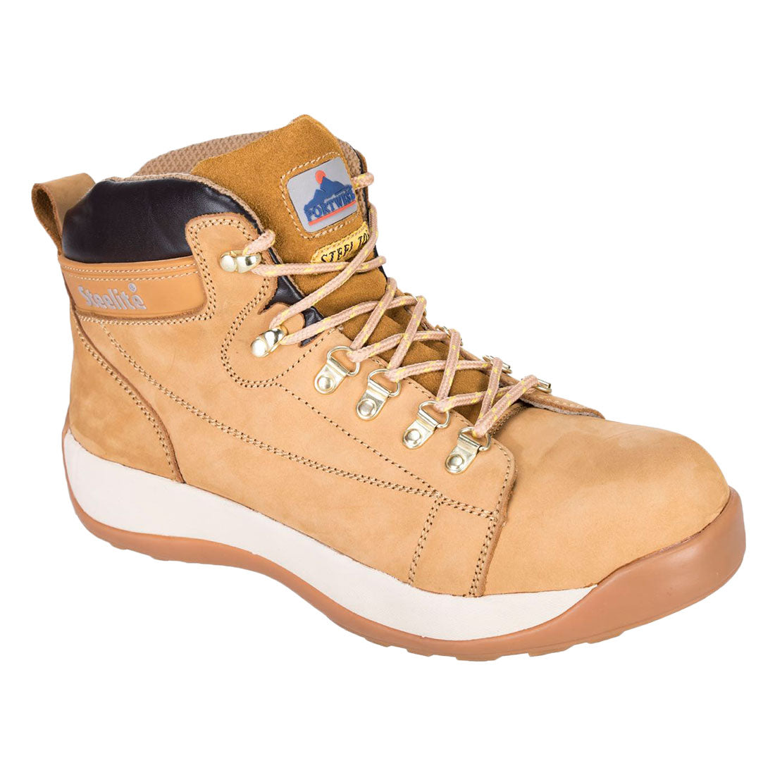 Steelite Mid Cut Nubuck Boot SB HRO - Honey