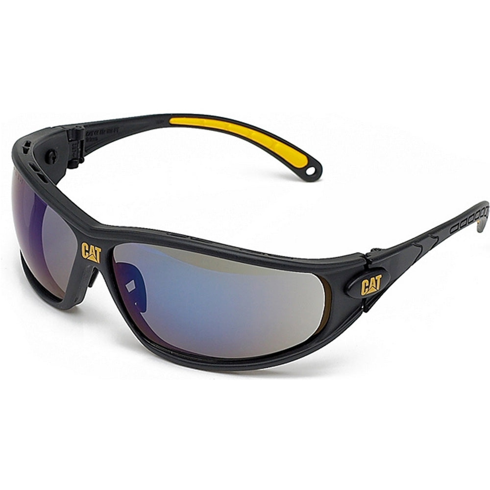 Caterpillar Mens Dozer Protective Workwear Safety Glasses Grey