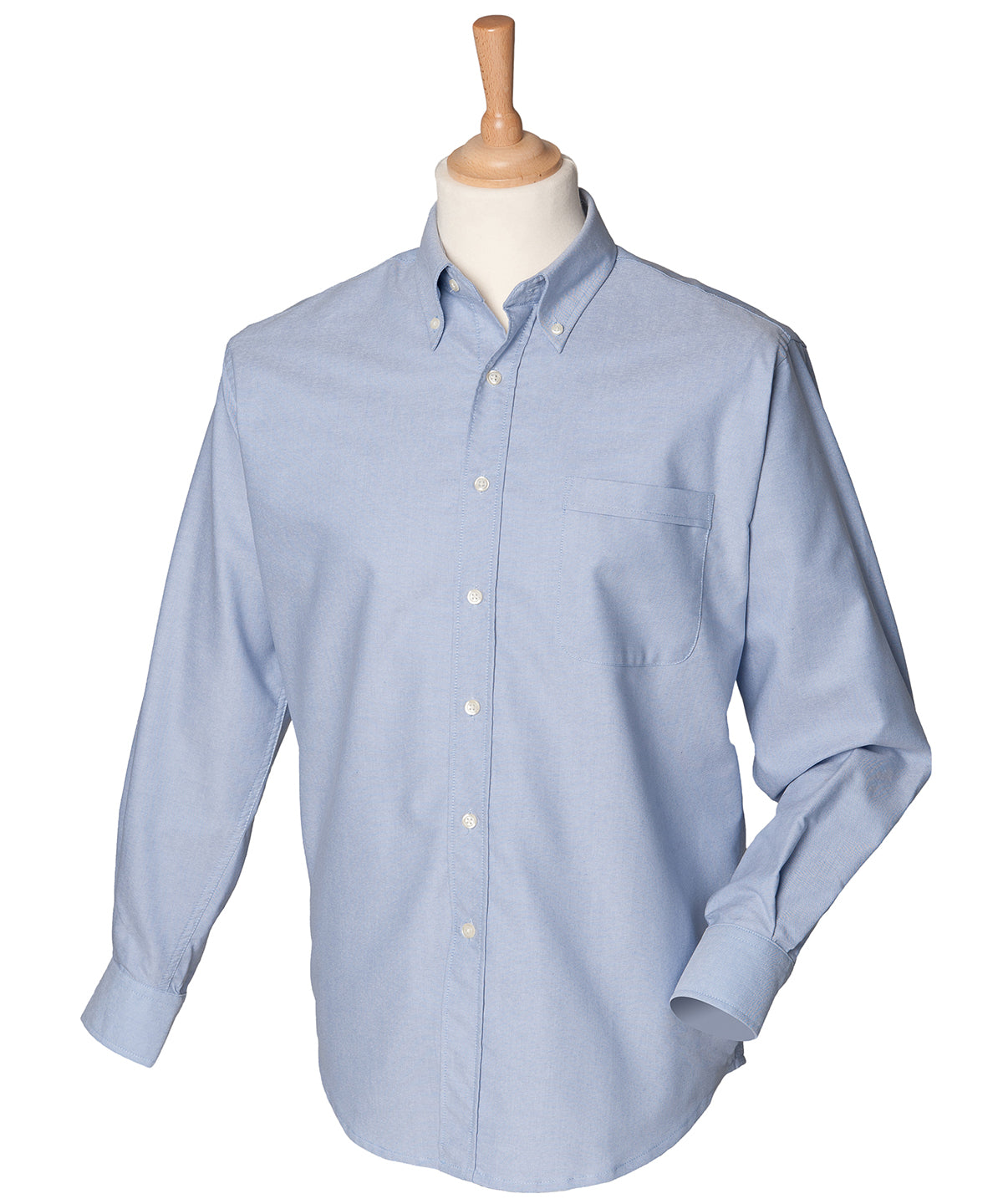 Long sleeve classic Oxford shirt - Blue