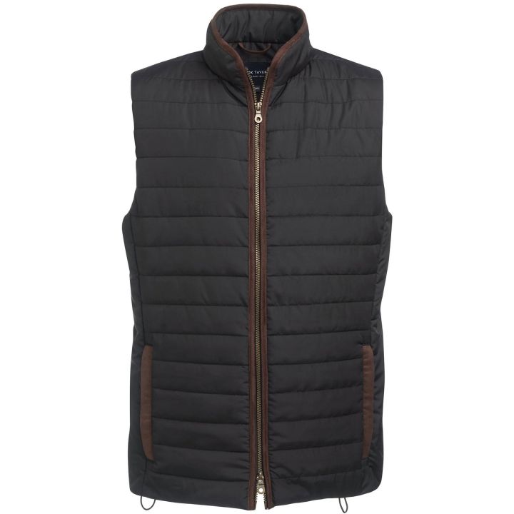 Tampa Quilted Gilet - Black