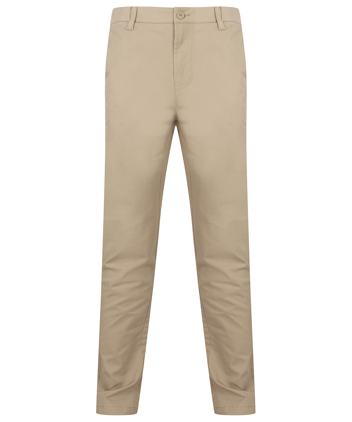 Stretch chinos with flex waistband - Stone