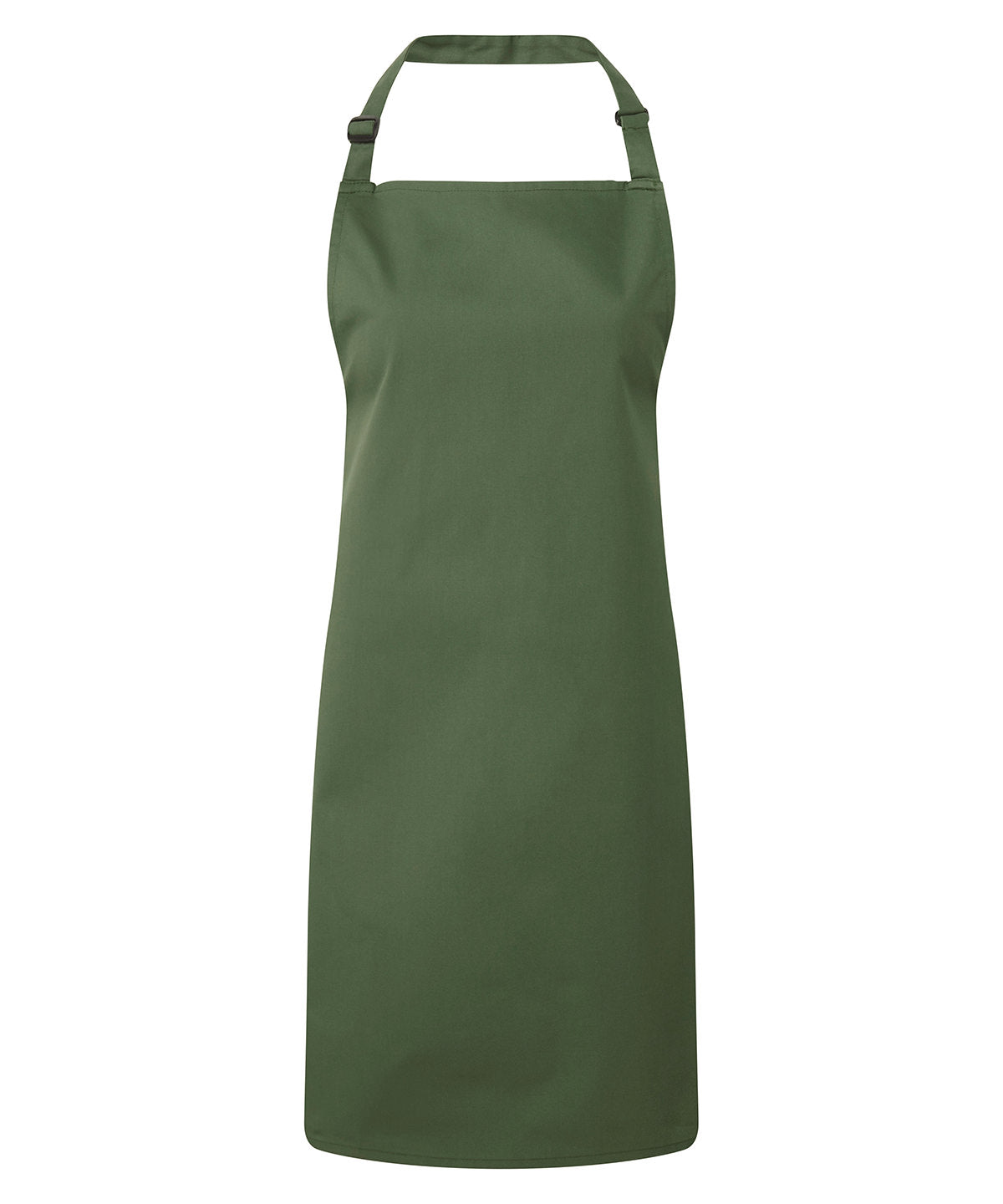 Colours Bib Apron - Moss Green