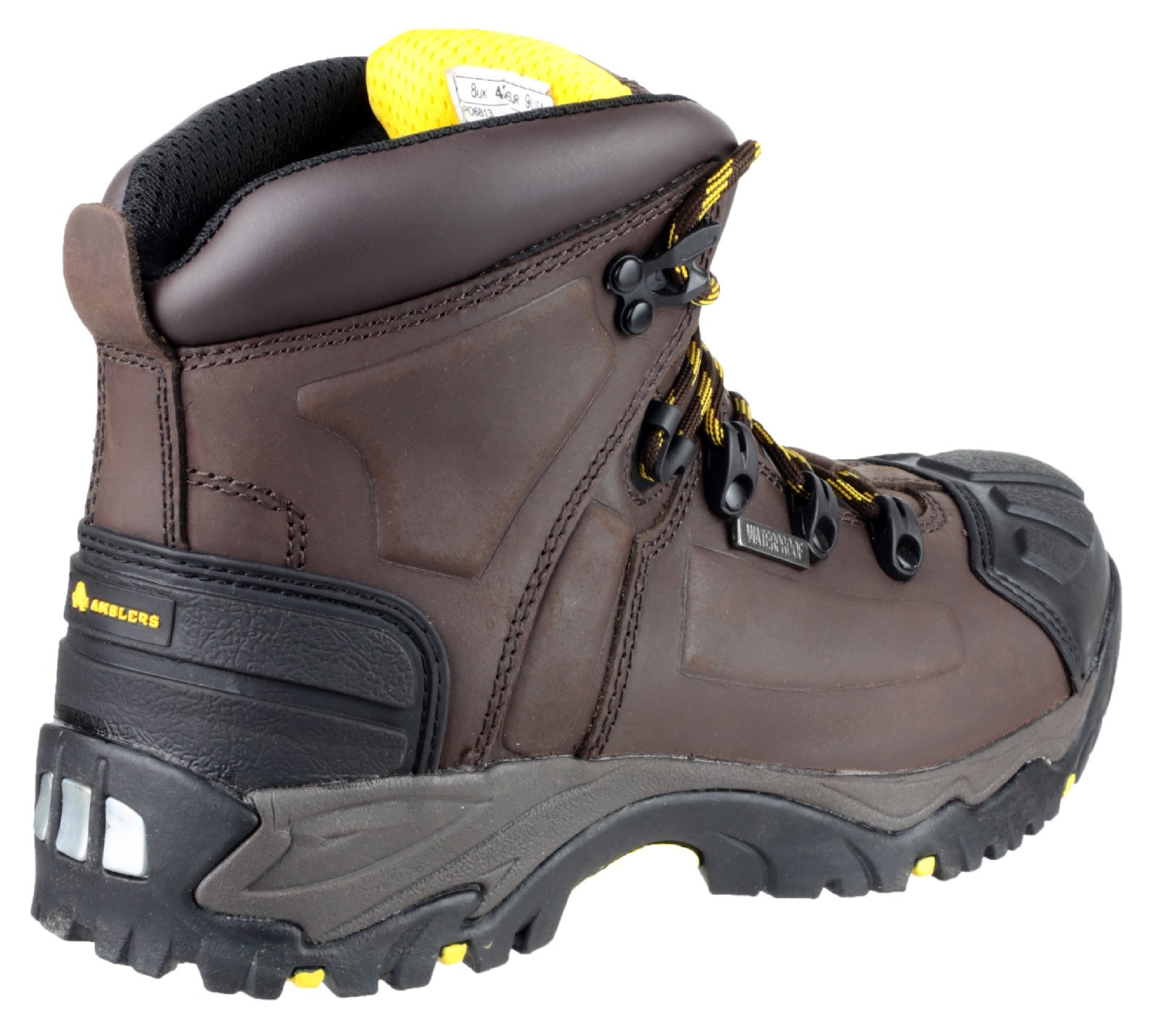 Amblers Safety Mens FS39 Leather Waterproof Safety Boots Brown